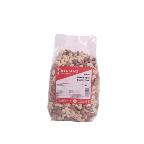 Relianz Mixed Plain Exotic Nuts (No Peanuts) 1kg