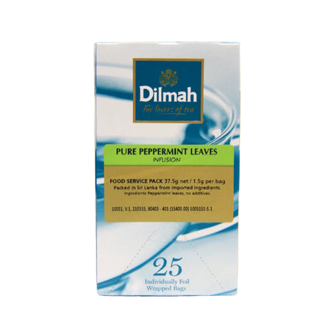 Dilmah Peppermint Tea 25's, supplied by Caterlink SA.