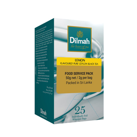 Dilmah Lemon Tea 25's, supplied by Caterlink SA.