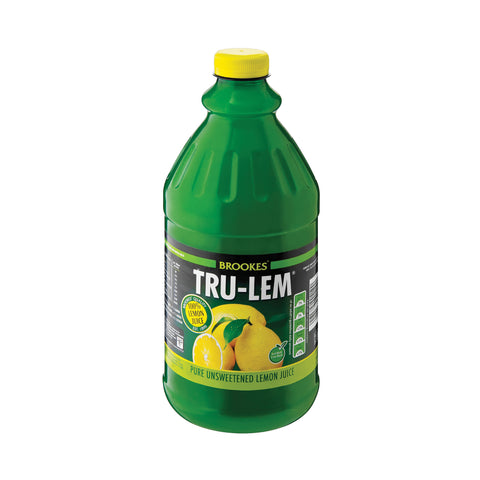 Tru Lem Lemon Juice 2lt, supplied by Caterlink SA.