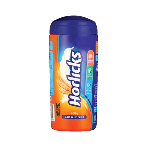 Horlicks malt based drink, supplied by Caterlink SA.