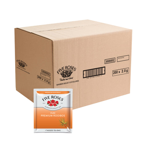 Five Roses Premium Rooibos, supplied by Caterlink SA.