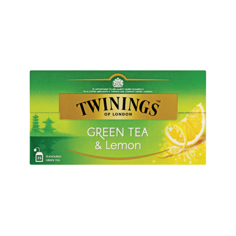 Twinings Green Tea and Lemon, supplied by Caterlink SA.