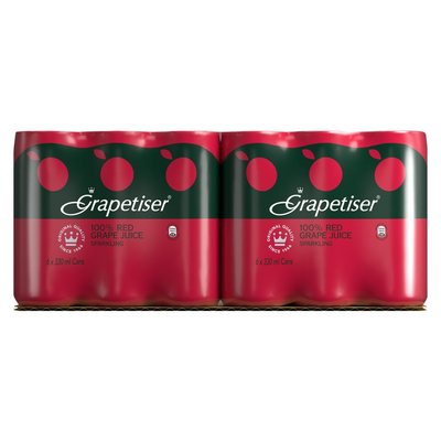 Red / White Grapetiser Cans 24 x 330ml, supplied by Caterlink SA.