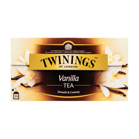 Twinings Vanilla Tea, supplied by Caterlink SA.