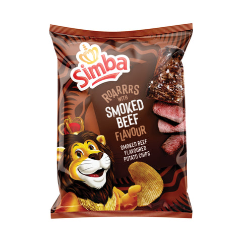 Simba Chips Assorted 48 x 30g, supplied by Caterlink SA.