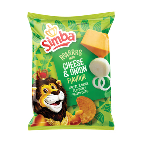 Simba Chips Assorted 48 x 30g, supplied by Caterlink SA.