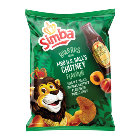 Simba Chips Assorted 48 x 30g, supplied by Caterlink SA.