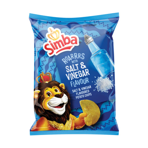 Simba Chips Assorted 125g, supplied by Caterlink SA.