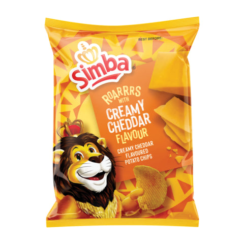 Simba Chips Assorted 125g, supplied by Caterlink SA.