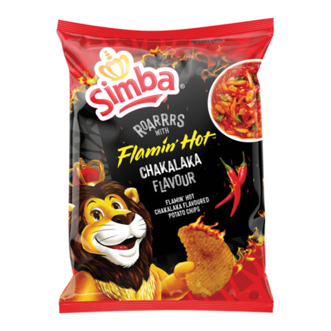 Simba Chips Assorted 125g, supplied by Caterlink SA.