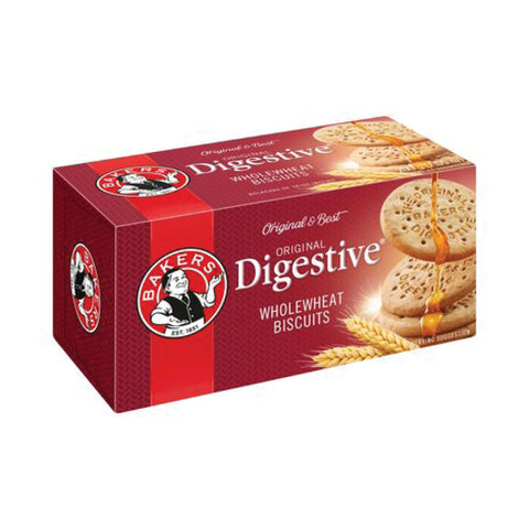 Bakers Betta Snack Digestive Wholewheat Biscuits 200g, supplied by Caterlink SA.