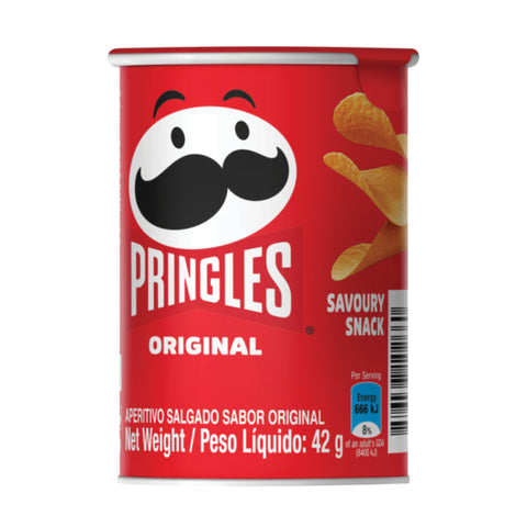 Pringles Chips Original 12 x 42g, supplied by Caterlink SA.