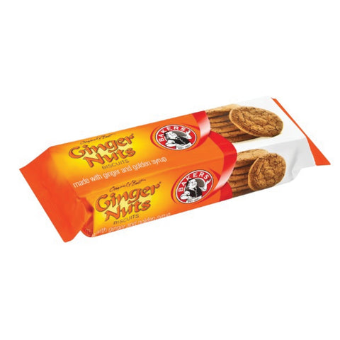 Bakers Ginger Nuts Biscuits 200g, supplied by Caterlink SA.