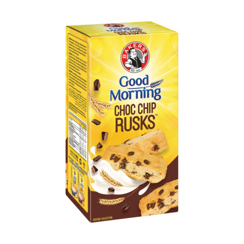 Good Morning Choc Chip Biscuits Rusks 450g, supplied by Caterlink SA.