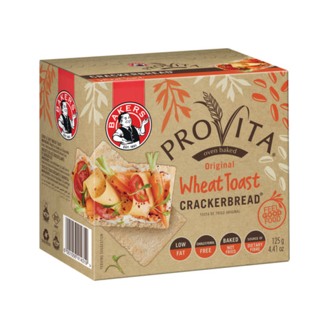 Bakers Provita Crackerbread 125g, supplied by Caterlink SA.