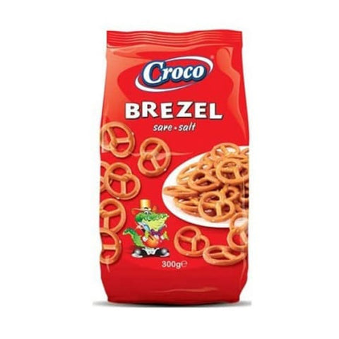 Croco Brezel Pretzels 300g, supplied by Caterlink SA.