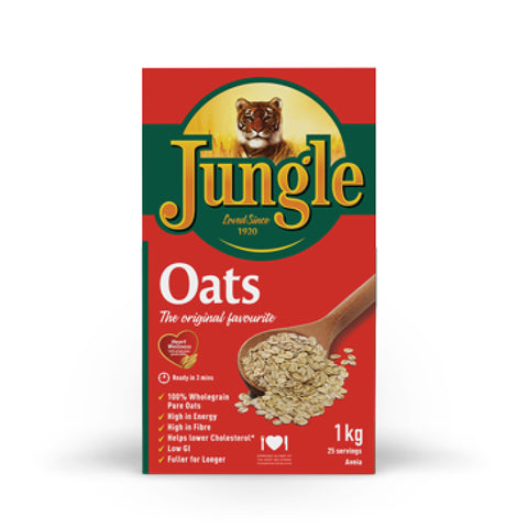 Jungle Oats 1kg, supplied by Caterlink SA.