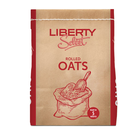 Liberty Oats Fine Bulk 25kg, supplied by Caterlink SA.