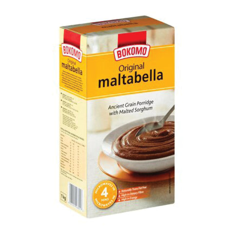 Bokomo Maltabella 1kg, supplied by Caterlink SA.