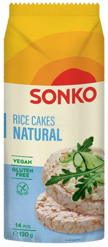 Sonka Rice Cakes 100g, supplied by Caterlink SA.