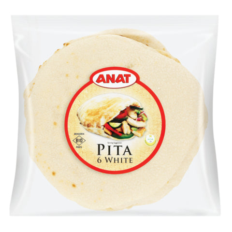 Anat Pita Bread 6's, supplied by Caterlink SA.