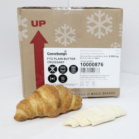 Goosebumps Croissants 120 x 40g, supplied by Caterlink SA.