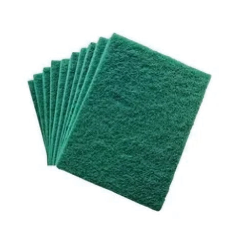 Scouring Pads Green Thin 225mm, supplied by Caterlink SA.