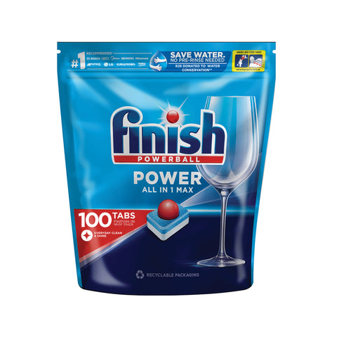 Finish Dishwasher Tabs, supplied by Caterlink SA.