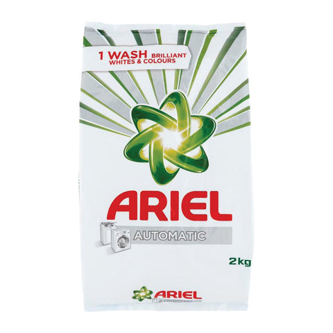 Ariel Washing Powder 2kg, supplied by Caterlink SA.