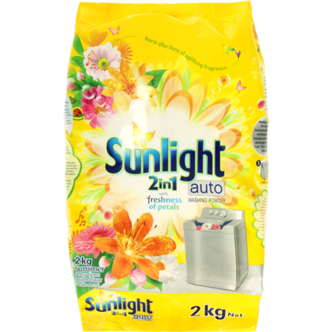 Sunlight Washing Powder 2kg, supplied by Caterlink SA.