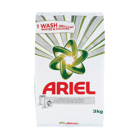 Ariel Washing Powder 3kg, supplied by Caterlink SA.