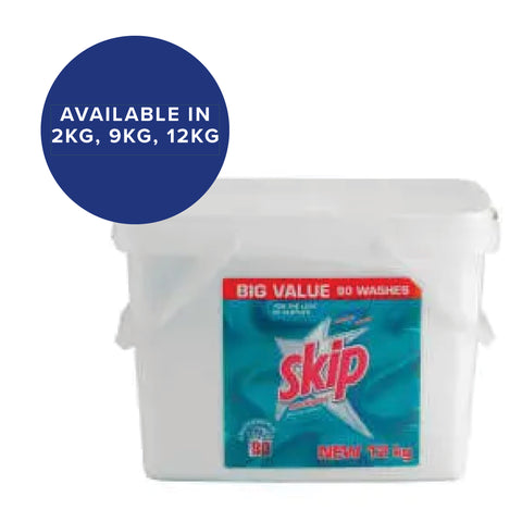 Skip Washing Powder 12kg, supplied by Caterlink SA.