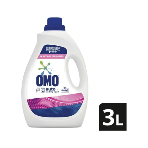 Omo Concentrate Liquid 3lt, supplied by Caterlink SA.