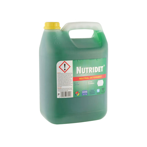 Nutridet Dishwash Liquid with a Spout, supplied by Caterlink SA.