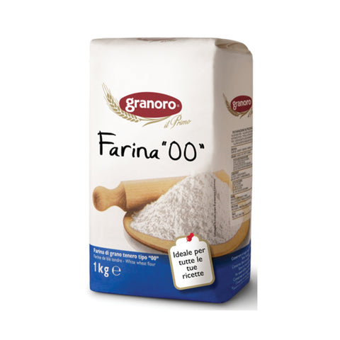 Granono Farina 00 Flour 1kg, supplied by Caterlink SA.