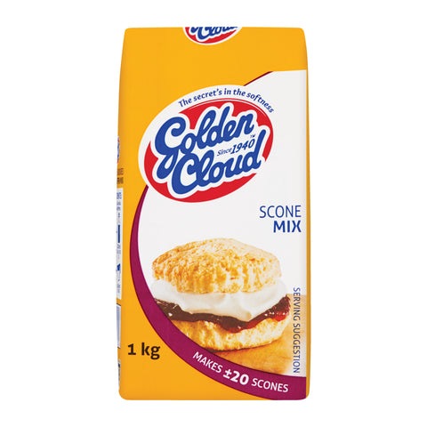 Golden Cloud Scone Mix 1kg, supplied by Caterlink SA.