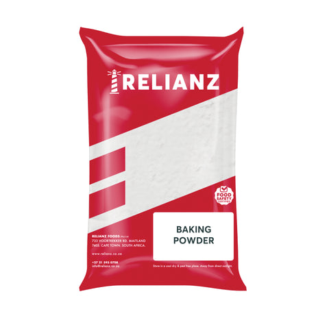 Relianz Baking Powder 1kg, supplied by Caterlink SA.