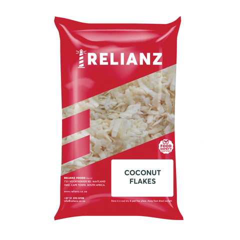 Relianz Shaved Coconut 1kg, supplied by Caterlink SA.