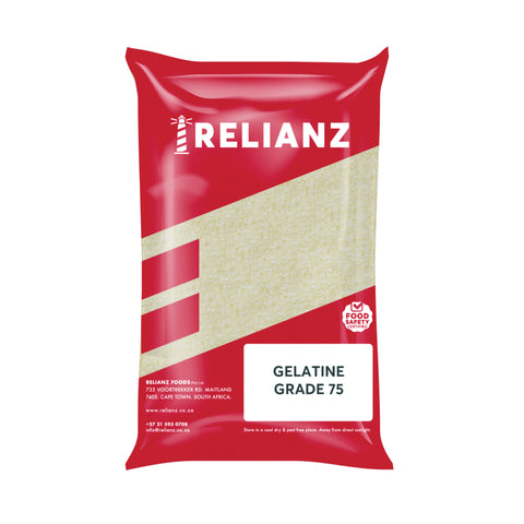 Relianz Halal Gelatine Granules 1kg, supplied by Caterlink SA.