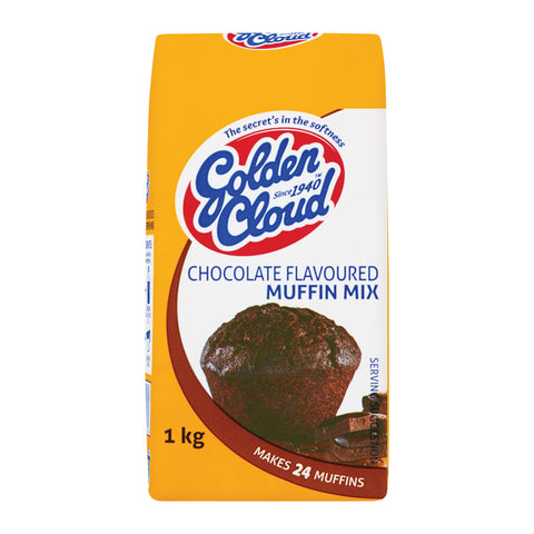 Golden Cloud Chocolate Muffin Mix 1kg, supplied by Caterlink SA.