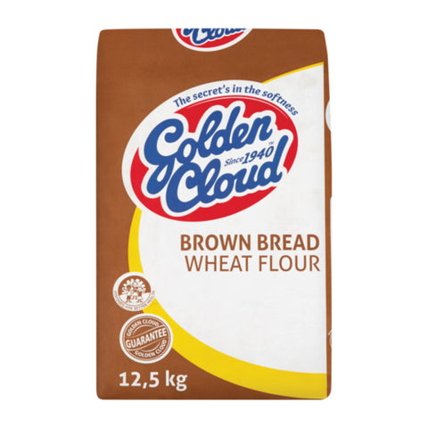 Golden Cloud Brown Bread Flour 12.5kg, supplied by Caterlink SA.