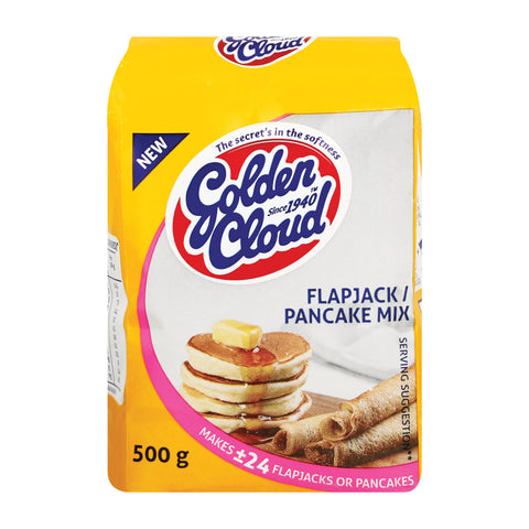 Golden Cloud Flapjack & Pancake Mix 500g, supplied by Caterlink SA.