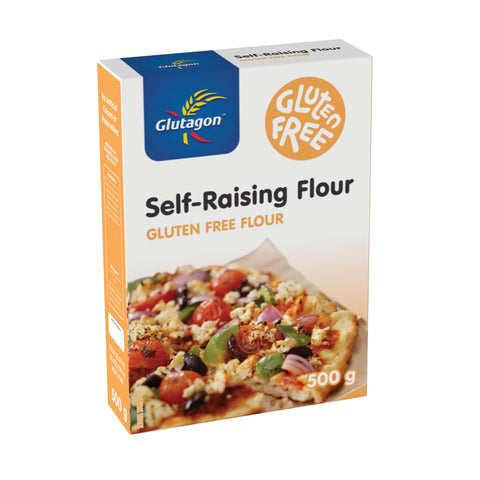 Glutagon Gluten Free Self Raising Flour 500g, supplied by Caterlink SA.