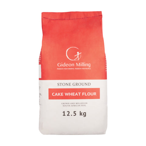 Gideon Stoneground Cake Flour 12.5kg, supplied by Caterlink SA.