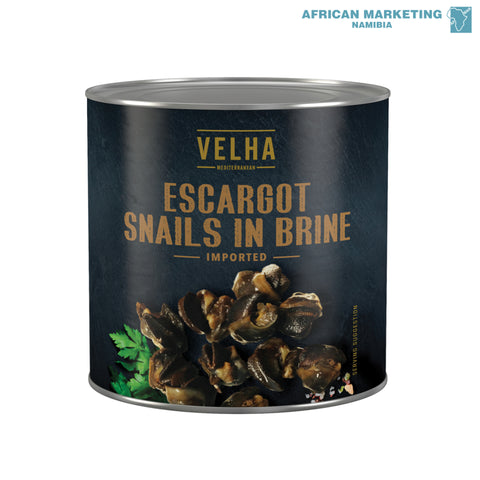 Velha Snails Large 60\68 765g, supplied by Caterlink SA.