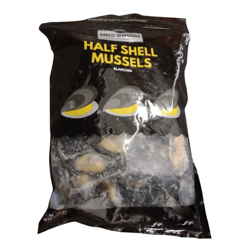 Half Shell Mussels 800g, supplied by Caterlink SA.