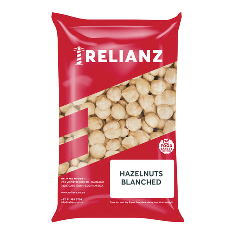 Relianz Nuts Hazel Nuts Peeled 1kg, supplied by Caterlink SA.