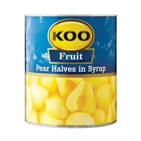 KOO Pear Halves 825g, supplied by Caterlink SA.