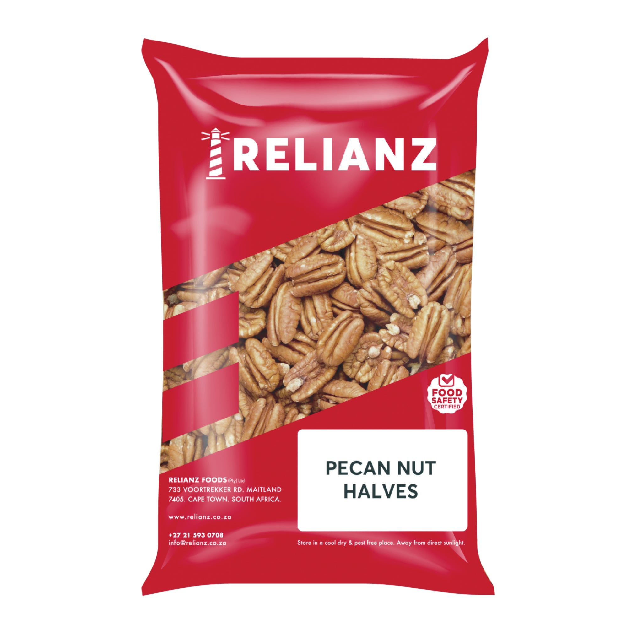 Relianz Pecan Nut Halves 1kg – Caterlink SA